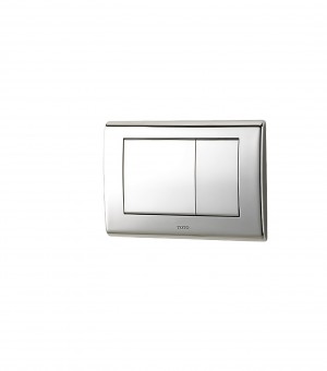 ضغطة مريع كروم موديل  S.S  - MB006DCM  تركب على  سيفون مخفيWH045D - صناعة صيني # TOTO